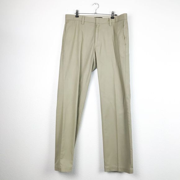 Banana Republic Khaki Emerson Straight Chino Pants - Picture 2 of 8